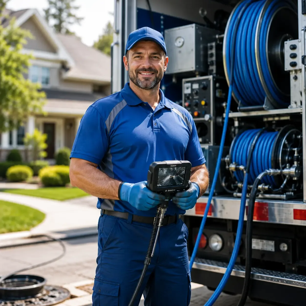 Local outdoor drain cleaning specialists in Logan, IL